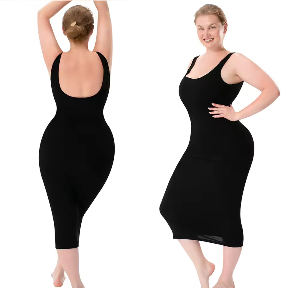 Tank Dress with Built-in Shapewear