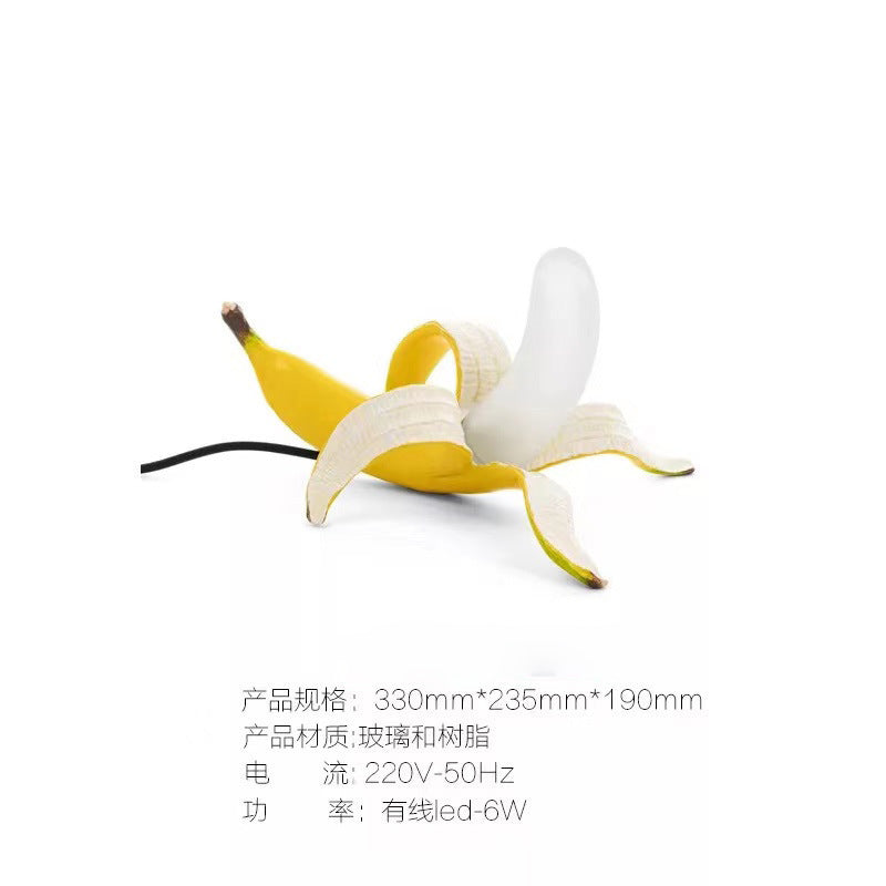 Modern Creative Cross-Border Banana Table Lamp
