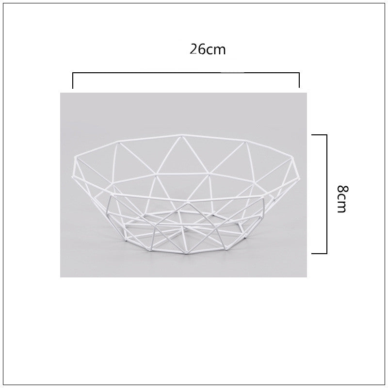 Metal Fruit Basket, Iron Fruit Plate