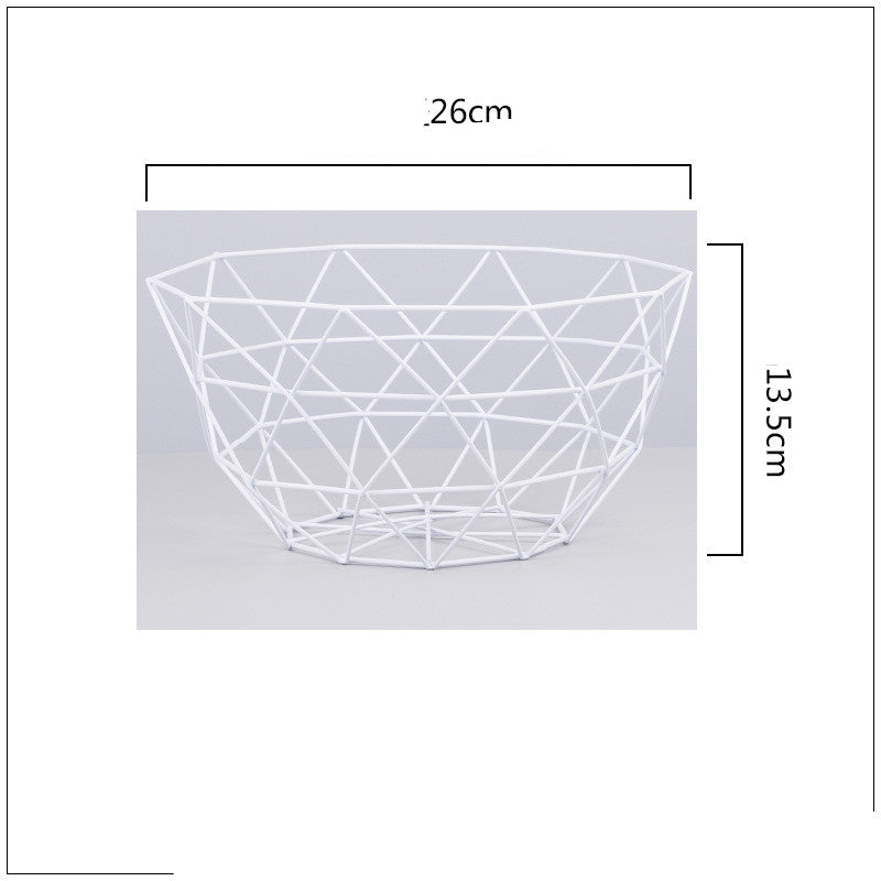 Metal Fruit Basket, Iron Fruit Plate