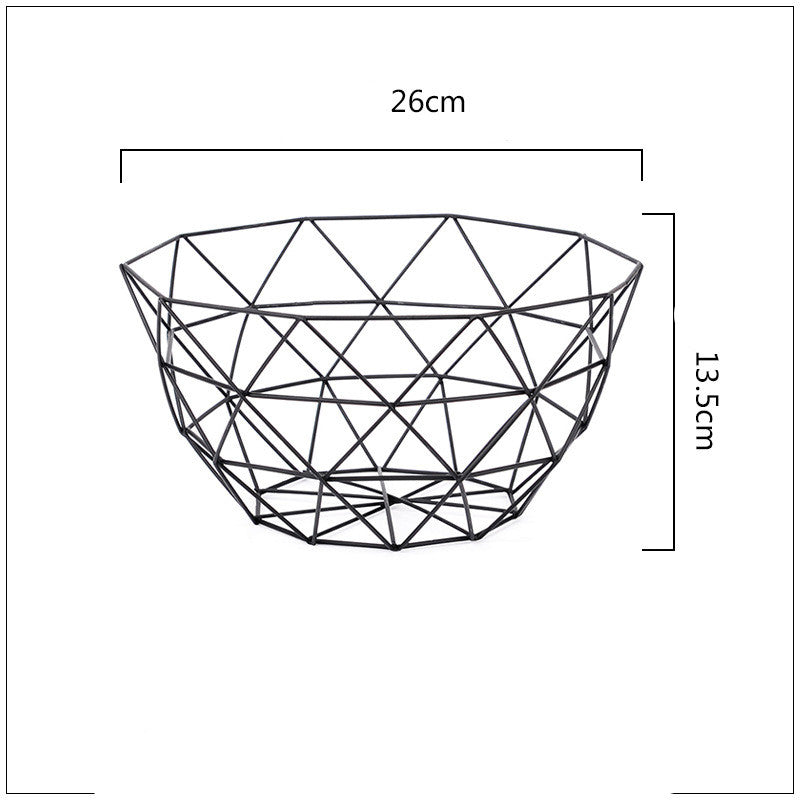 Metal Fruit Basket, Iron Fruit Plate