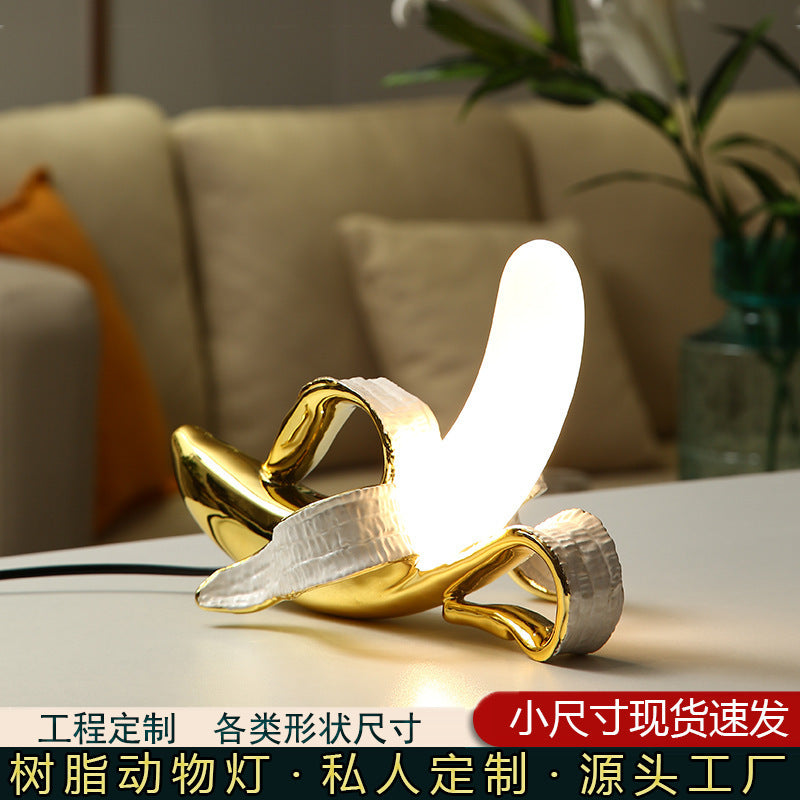 Modern Creative Cross-Border Banana Table Lamp