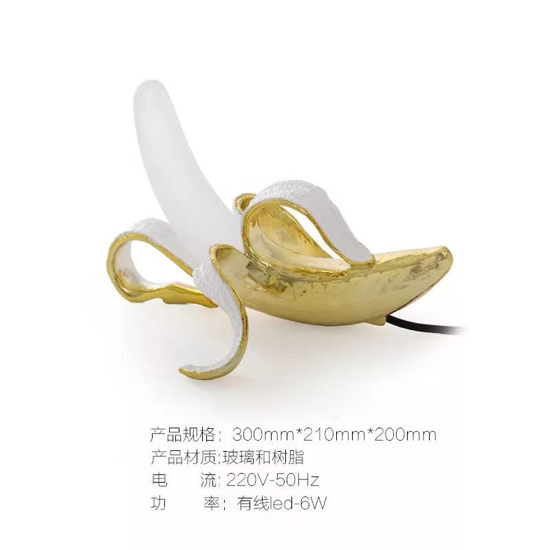 Modern Creative Cross-Border Banana Table Lamp