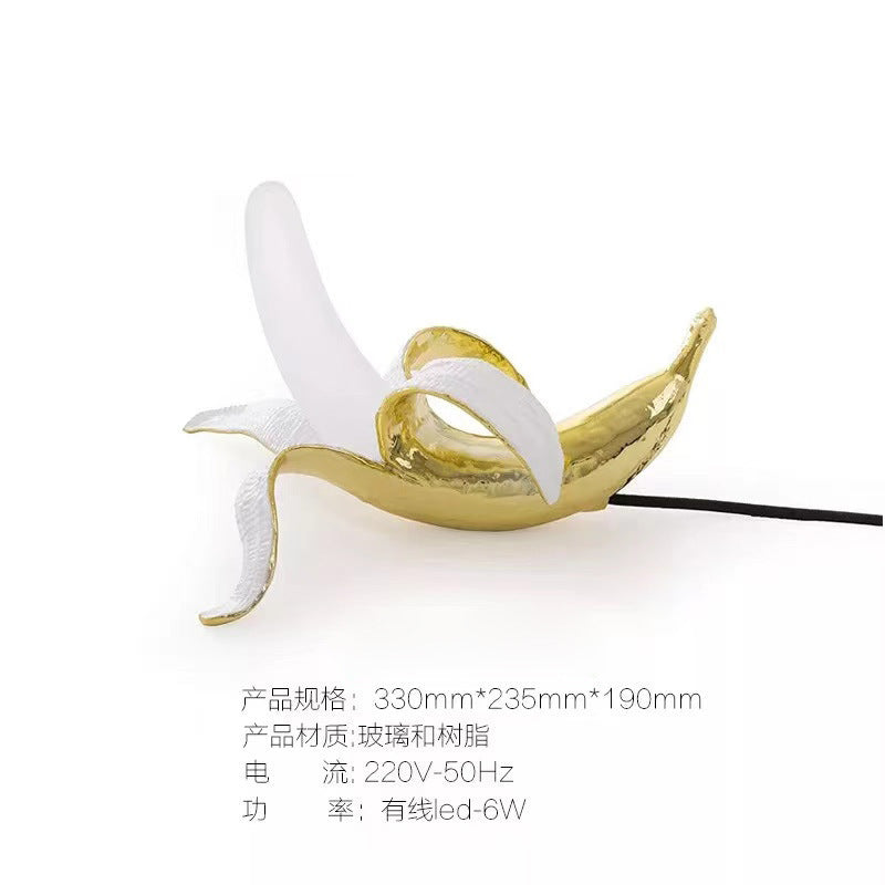 Modern Creative Cross-Border Banana Table Lamp