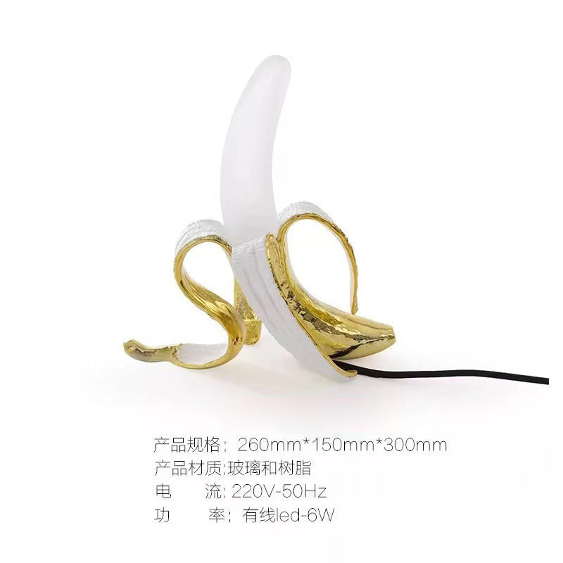 Modern Creative Cross-Border Banana Table Lamp